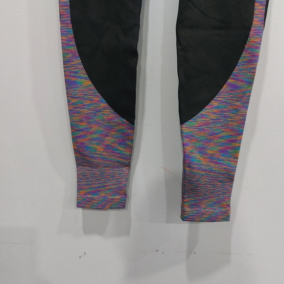 Lululemon Love Revealed Tight Black / Rainbow Size 6 - Picture 3 of 6